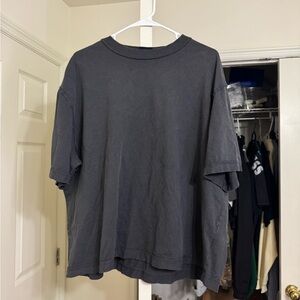 H&M Men's Black Short-Sleeve Crewneck Tee